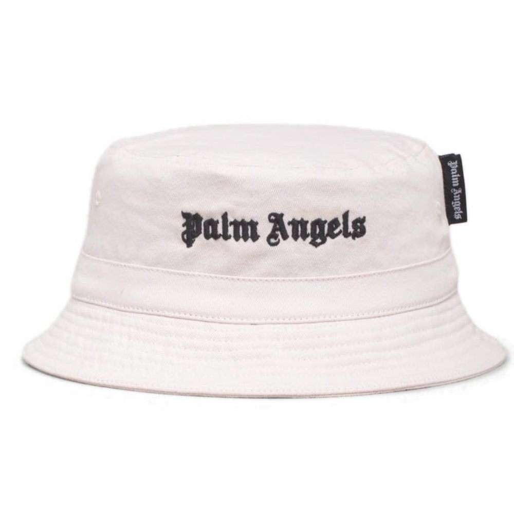 Palm Angels Embroidered Logo Twill Bucket Hat